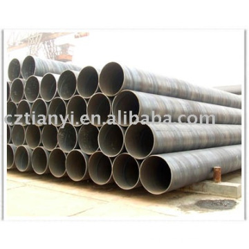 Hebei cangzhou trading GB / T3091 Q235 tuyau d&#39;acier en spirale tube d&#39;acier pangang